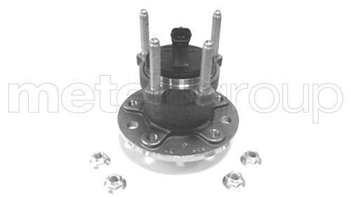 Radlagersatz Hinterachse Metelli 19-2725 von Metelli