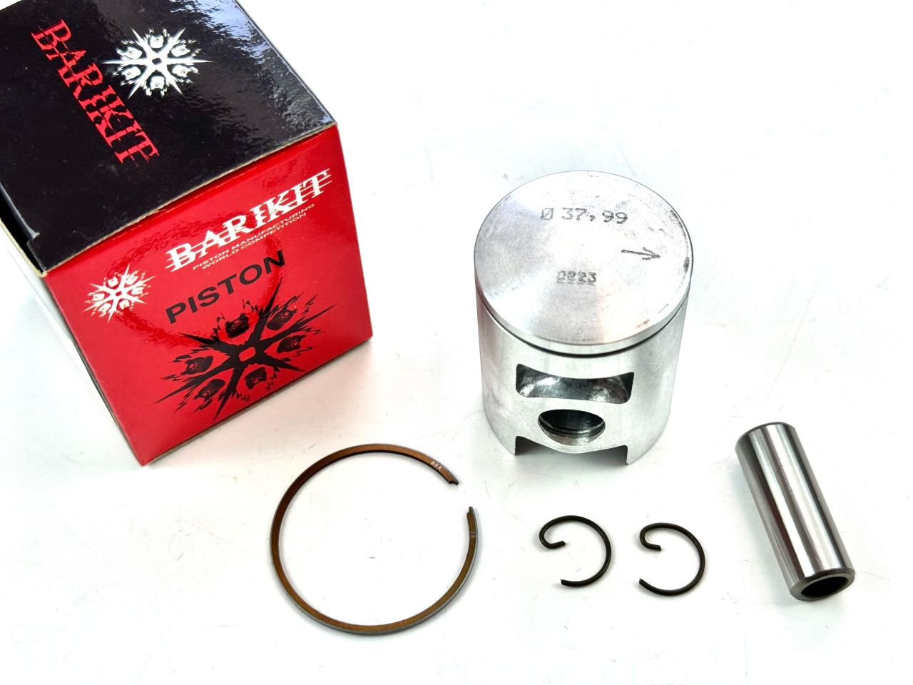 Kolben BARIKIT 1 Ring 37,99 Hercules Sachs Mofa 504 505 Kobo 12mm Prima 2 3 4 5 von Meteor