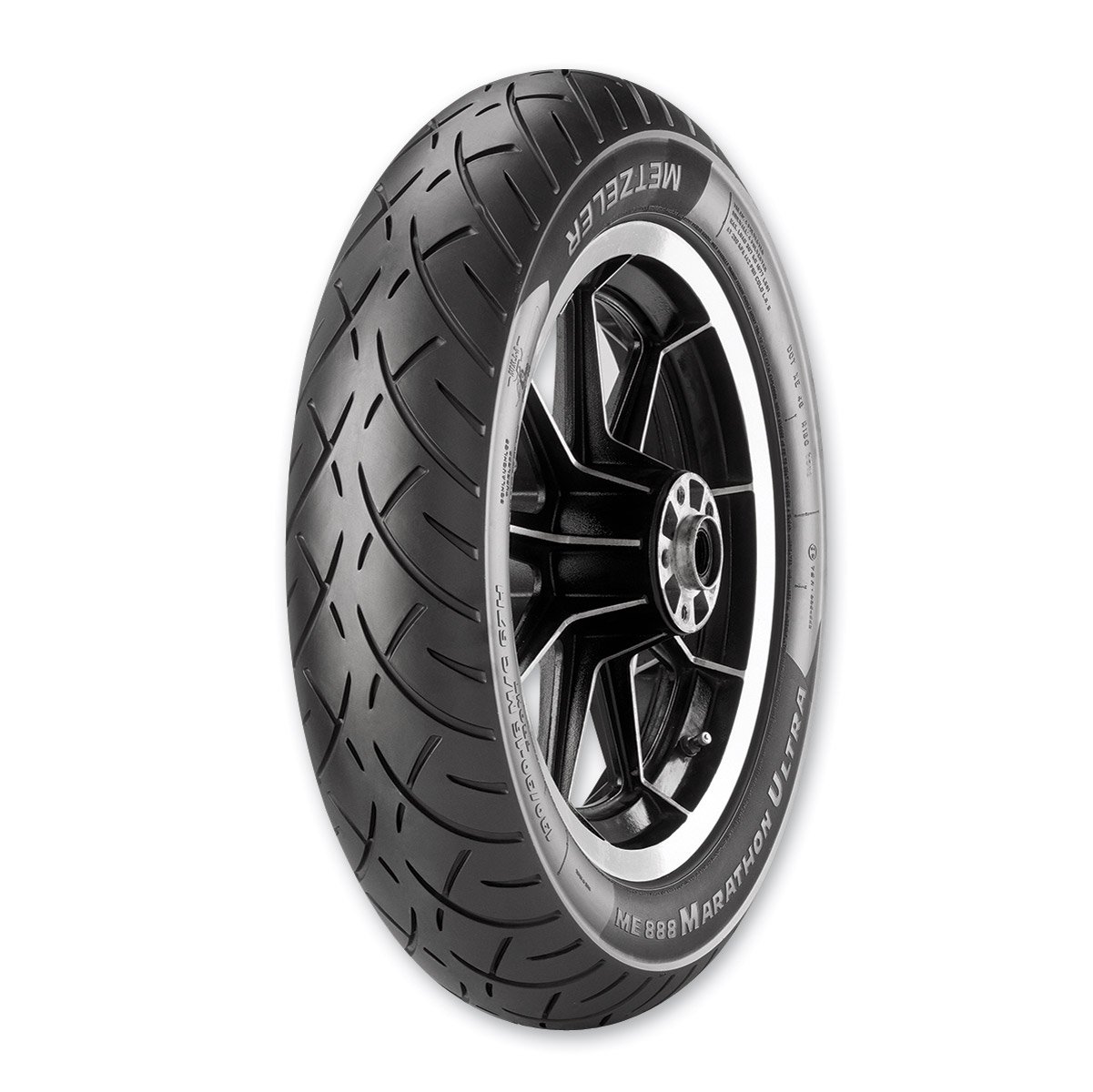 Metzeler MT90-16 72H mich 888 Marathon Ultra – 90/110/R16 72H – A/A/70dB – Motorrad Reifen von Metzeler