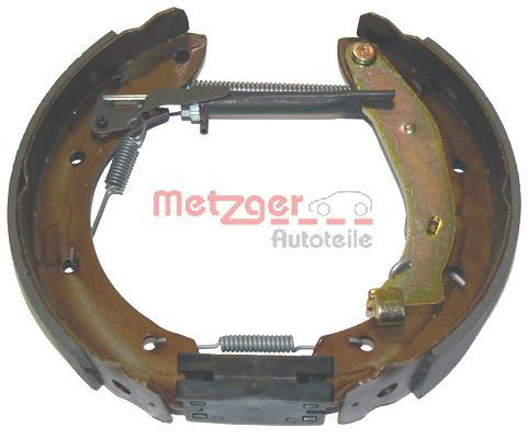 Bremsbackensatz Hinterachse Metzger MG 641V von Metzger