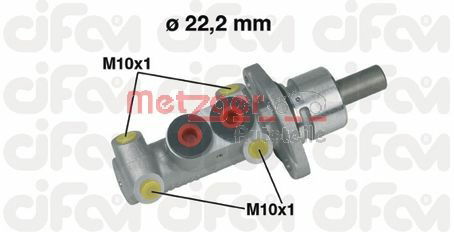 Hauptbremszylinder Metzger 202-302 von Metzger