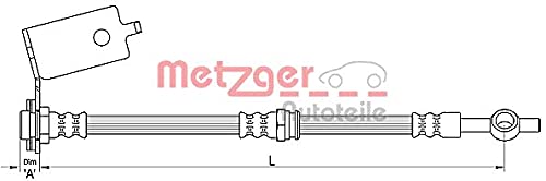 METZGER Bremsschlauch, 4110141 von Metzger