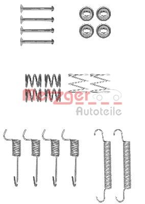 Metzger CR 1050008 Zubehörsatz für Bremsbacken von Metzger