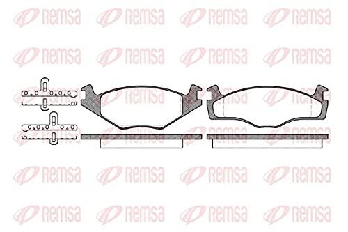 Metzger 0171.00 REMSA Bremsbelagsatz, Scheibenbremse - (4-teilig) von Metzger