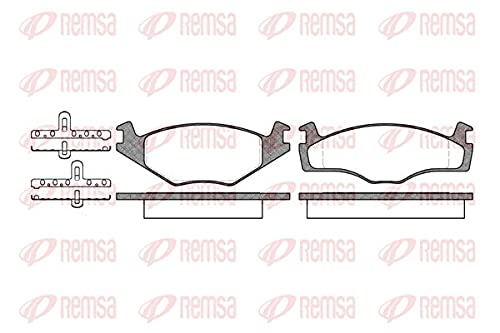 Metzger 0171.10 REMSA Bremsbelagsatz, Scheibenbremse - (4-teilig) von Metzger