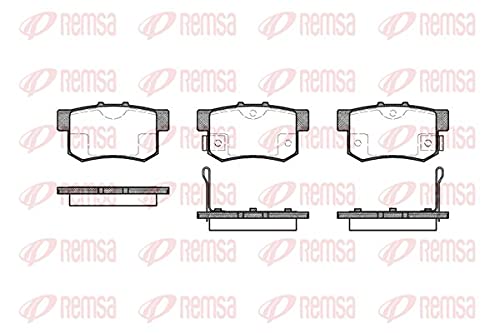 Metzger 0325.02 REMSA Bremsbelagsatz, Scheibenbremse - (4-teilig) von Metzger