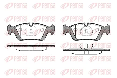 Metzger 0384.00 REMSA Bremsbelagsatz, Scheibenbremse - (4-teilig) von Metzger