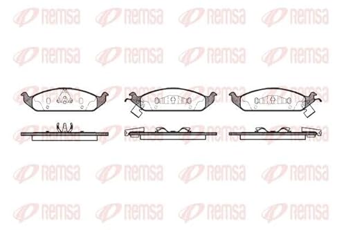 Metzger 0570.02 Bremsbelagsatz, Scheibenbremse von Metzger