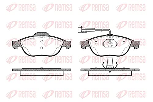 Metzger 0660.02 Bremsbelagsatz, Scheibenbremse - (4-teilig) von Metzger