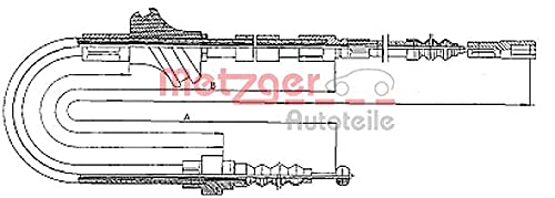 Metzger 10.4094 COFLE Seilzug, Feststellbremse von Metzger