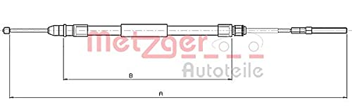 Metzger 10.4136 COFLE Seilzug, Feststellbremse von Metzger