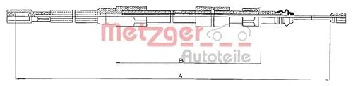 Metzger 10.720 COFLE Seilzug, Feststellbremse von Metzger