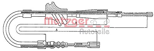 Metzger 10.7502 COFLE Seilzug, Feststellbremse von Metzger