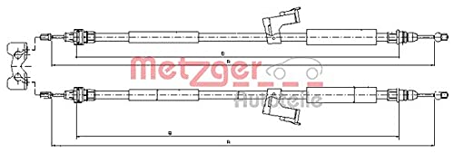 Metzger 10.8225 COFLE Seilzug, Feststellbremse von Metzger