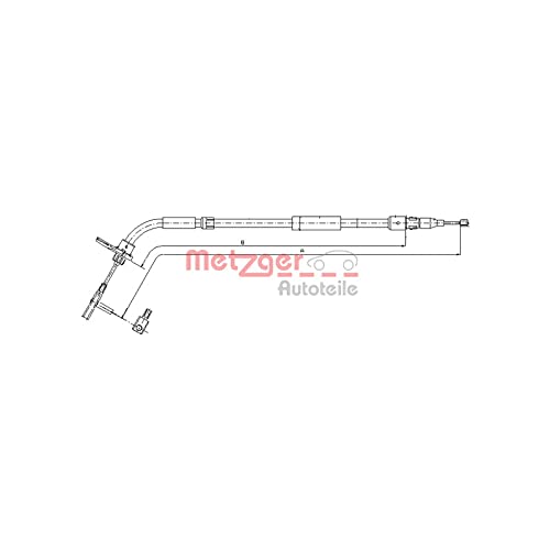 Metzger 10.9334 COFLE Seilzug, Feststellbremse von Metzger