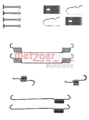 Metzger 105-0007 Zubehörsatz, Bremsbacken von Metzger