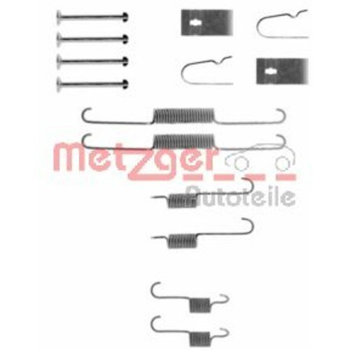 Metzger 105-0782 Zubehörsatz, Bremsbacken von Metzger