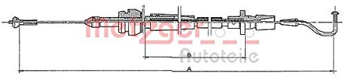 Metzger 11.082 Gaszug von Metzger