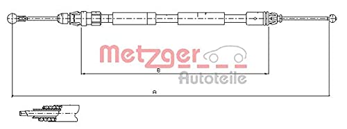 Metzger 11.6807 COFLE Seilzug, Feststellbremse von Metzger