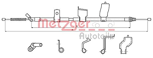 Metzger 17.0327 COFLE Seilzug, Feststellbremse von Metzger