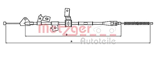 Metzger 17.5070 COFLE Seilzug, Feststellbremse von Metzger