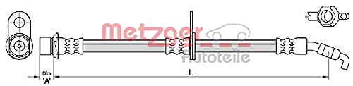 Metzger 4110375 Bremsschlauch von Metzger