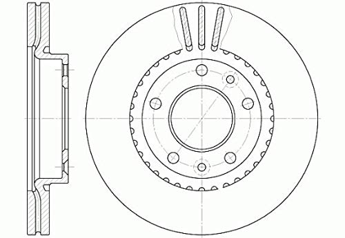 Metzger 6888,1 Bremsscheibe - (1 Stück) von Metzger