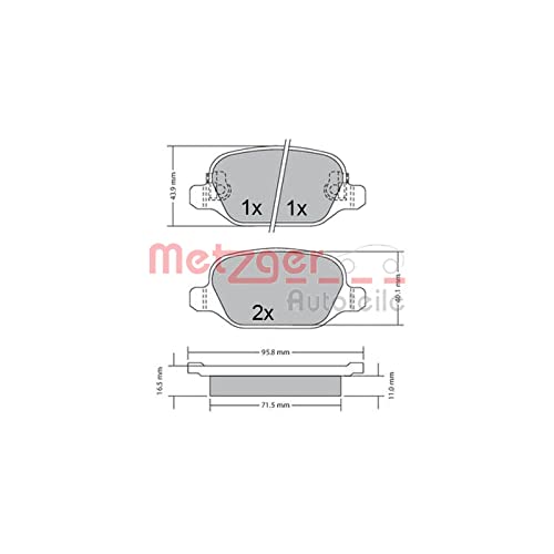 Metzger Bremsbeläge von Metzger