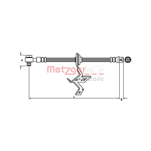 Metzger Bremsschlauch von Metzger