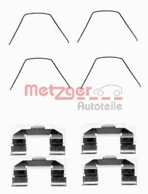 Metzger – Kit Zubehör für Bremsbeläge, Z 1607 von Metzger