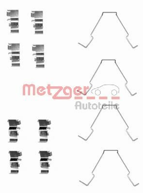 Metzger – Kit Zubehör für Bremsbeläge, Z 1652 von Metzger