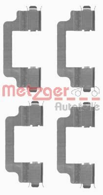 Metzger – Kit Zubehör für Bremsbeläge, Z 1727 von Metzger