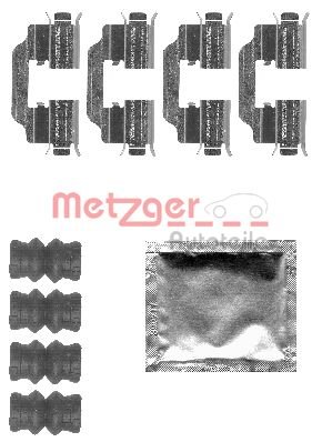 Metzger – Kit Zubehör für Bremsbeläge, Z 1832 von Metzger