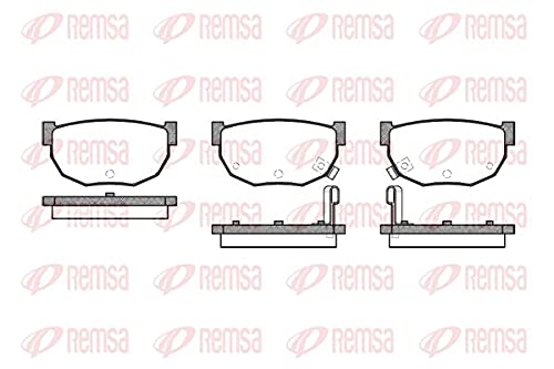 REMSA 0151.02 Bremsbeläge von Remsa