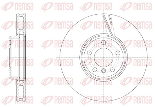 REMSA 61552.11 Bremsscheiben von Metzger