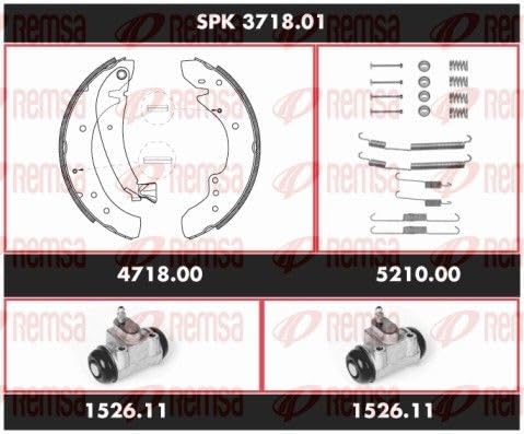 REMSA SPK 3718.01 Bremskraftverstärker von Remsa