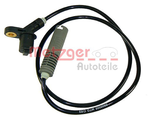 Sensor, Raddrehzahl Hinterachse Metzger 0900005 von Metzger