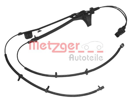 Sensor, Raddrehzahl Hinterachse Metzger 0900026 von Metzger