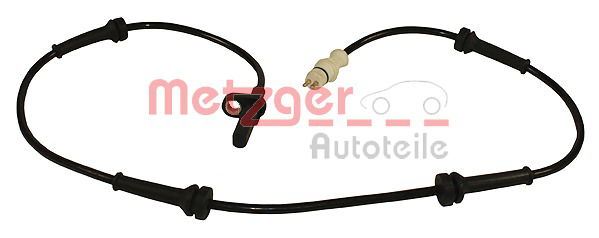 Sensor, Raddrehzahl Hinterachse Metzger 0900412 von Metzger