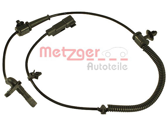 Sensor, Raddrehzahl Hinterachse Metzger 0900685 von Metzger