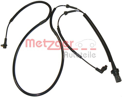 Sensor, Raddrehzahl Hinterachse Metzger 0900287 von Metzger