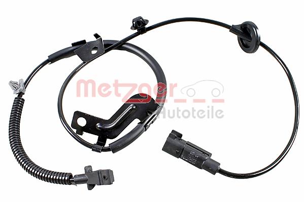 Sensor, Raddrehzahl Hinterachse links Metzger 09001394 von Metzger