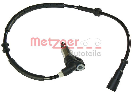 Sensor, Raddrehzahl Hinterachse links Metzger 0900593 von Metzger