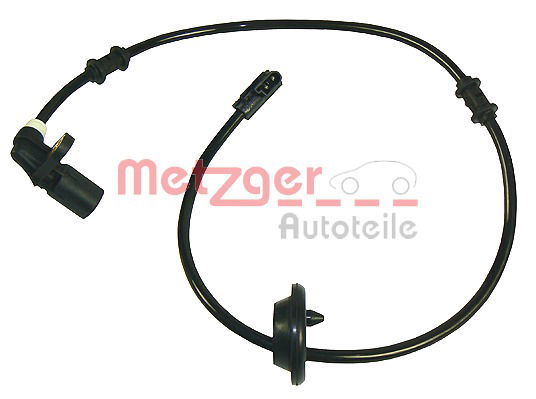 Sensor, Raddrehzahl Hinterachse links Metzger 0900665 von Metzger