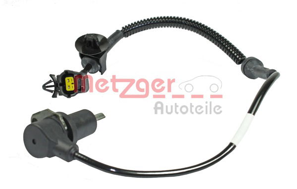 Sensor, Raddrehzahl Hinterachse links Metzger 0900751 von Metzger