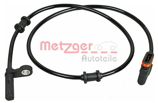 Sensor, Raddrehzahl Hinterachse links Metzger 0900965 von Metzger