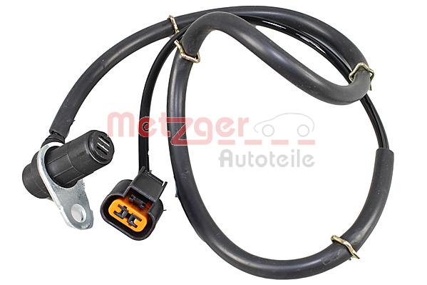 Sensor, Raddrehzahl Metzger 09001343 von Metzger