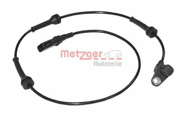 Sensor, Raddrehzahl Vorderachse Metzger 0900022 von Metzger