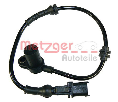 Sensor, Raddrehzahl Vorderachse Metzger 0900045 von Metzger