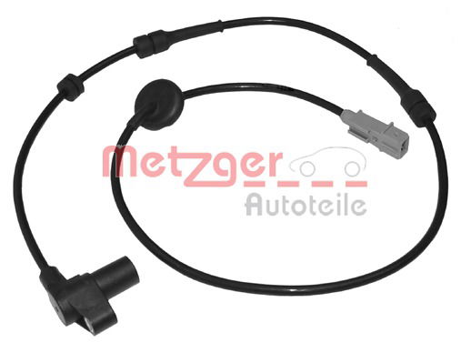 Sensor, Raddrehzahl Vorderachse Metzger 0900057 von Metzger